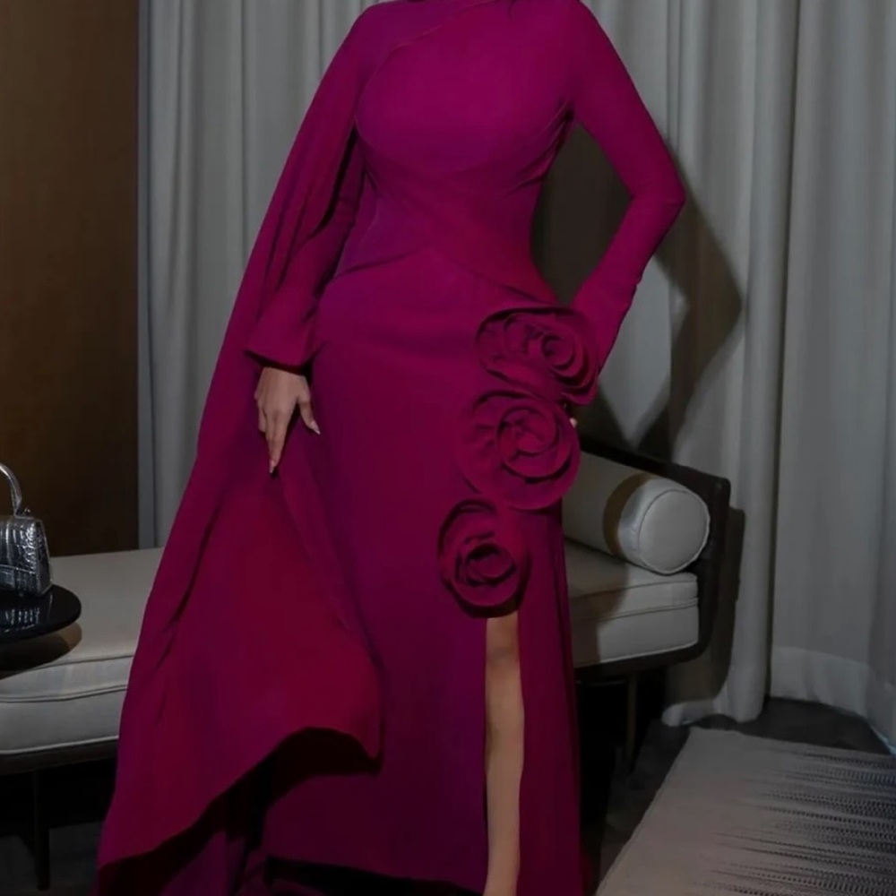 Sunfere pink evening dress